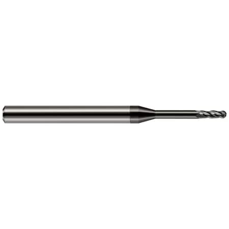 Harvey Tool Miniature End Mill - 4 Flute - Ball 76820-C4